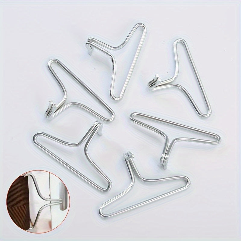 Steel Hook for Seat Cover Securing, 5.3-7.5cm Inner Diameter, Durable and Versatile