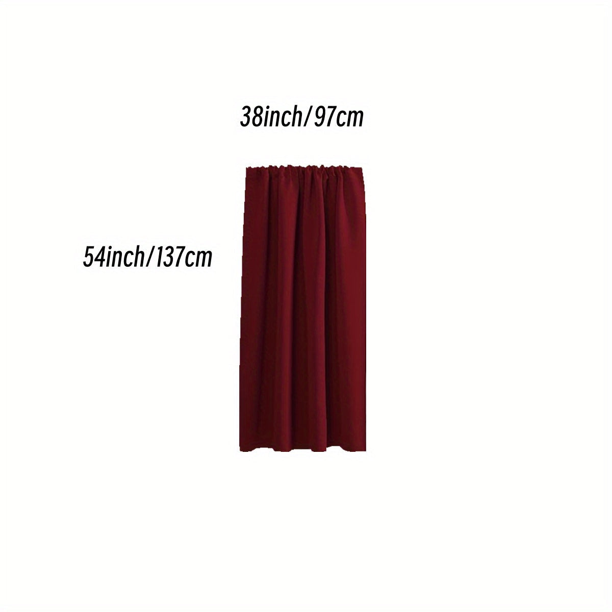 Insulated Blackout Curtains for Bedroom Room Darkening Noise Reduction 1PC