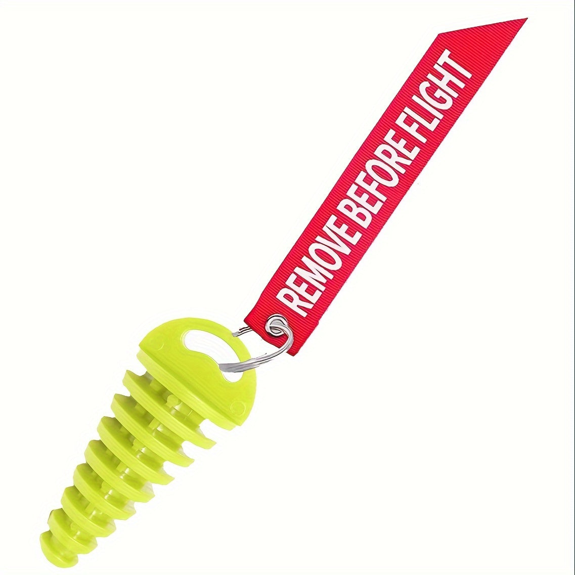 Motorcycle Exhaust Wash Plug Rubber 1.52cm-3.81cm With Keychain Tag