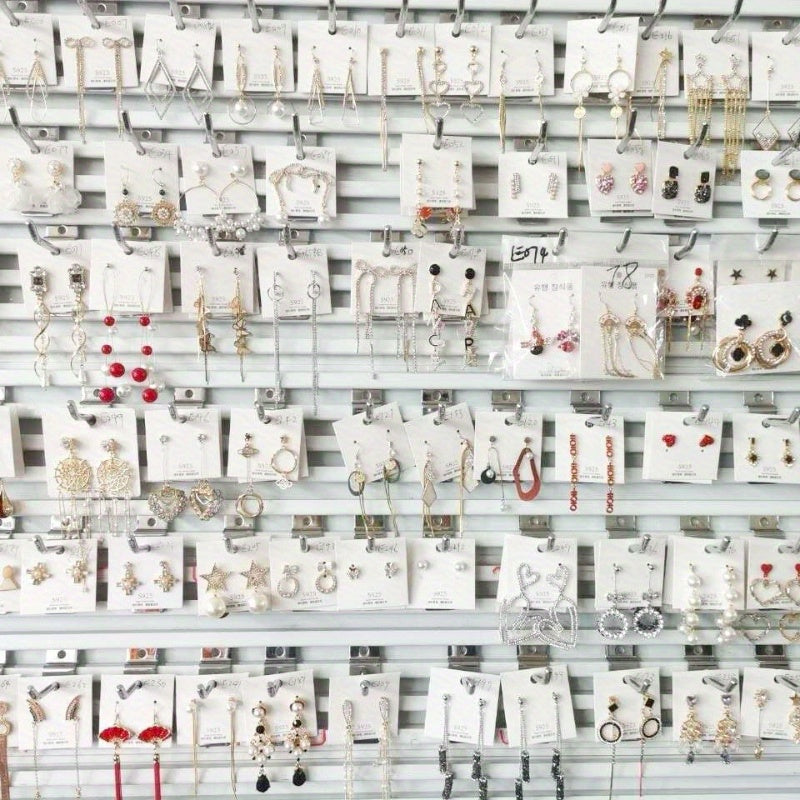 25 juft kumush sirg‘alar, ayollar uchun kundalik va maxsus tadbirlar uchun rhinestones beaded