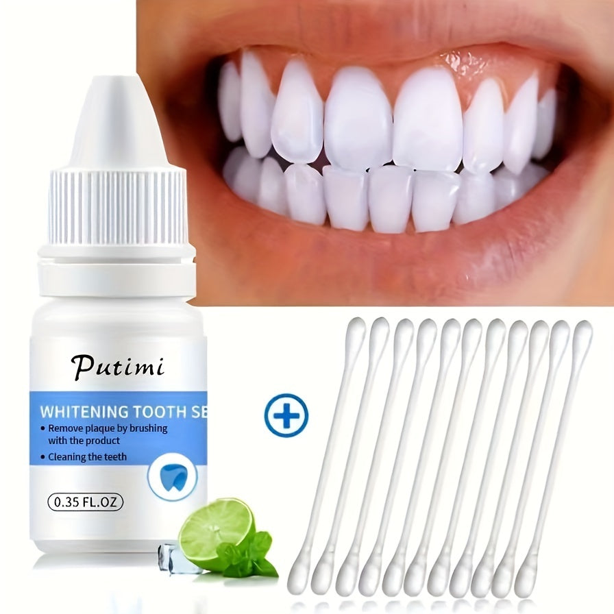 Teeth Whitening Serum Alcohol Free Fast-Acting for Noticeably Whiter Teeth in 1 Week