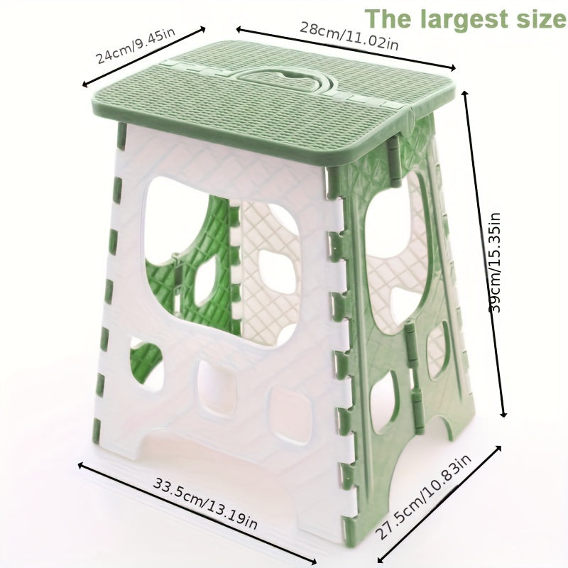 Taburete plegable portátil para camping y uso al aire libre, asiento ligero y compacto