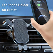 Soporte universal para teléfono de coche con clip de ventilación ajustable, pinza no impermeable de ABS