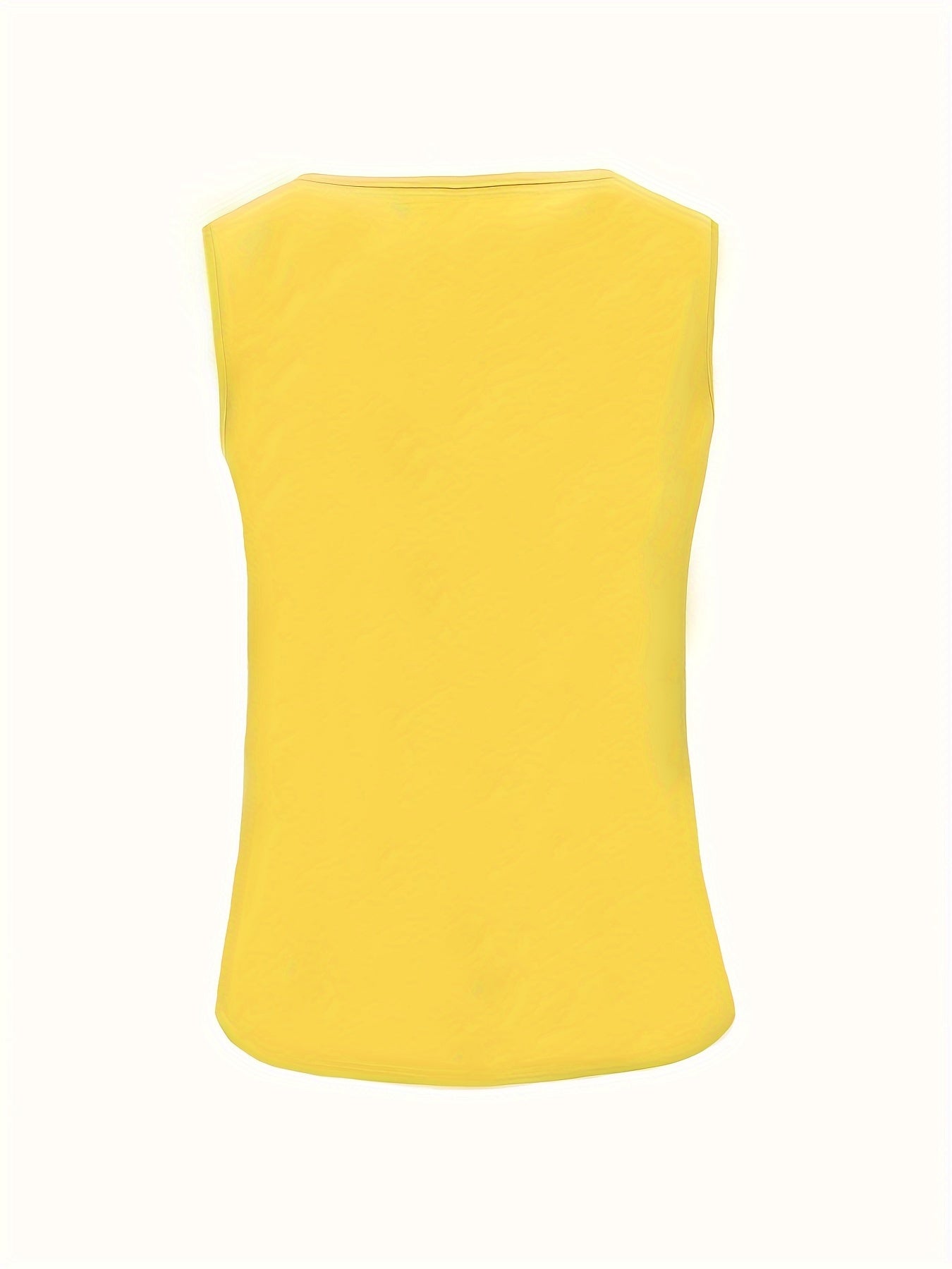 Girls Solid Color Pleated Vest Fashion Top