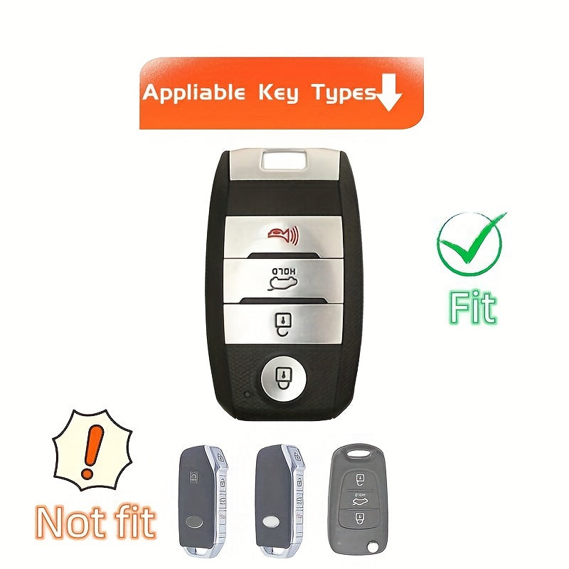 Universal Soft TPU Key Fob Cover for Car Remote Key Protector Case