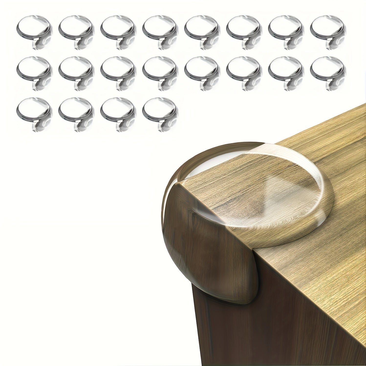 20 Furniture Edge Bumper Corner Guards for Child Safety and Home Protection