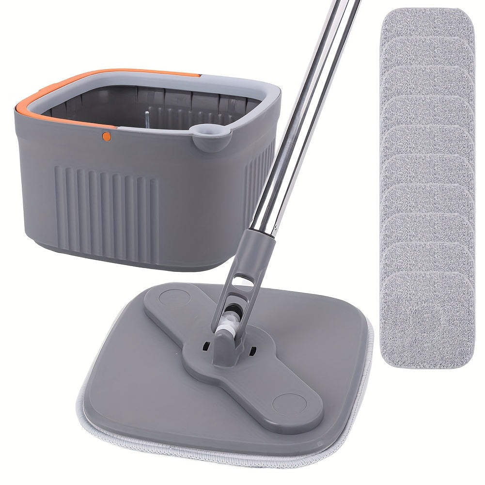 Hands-Free Wash Mop with Automatic Water Separation and 360° Rotating Head