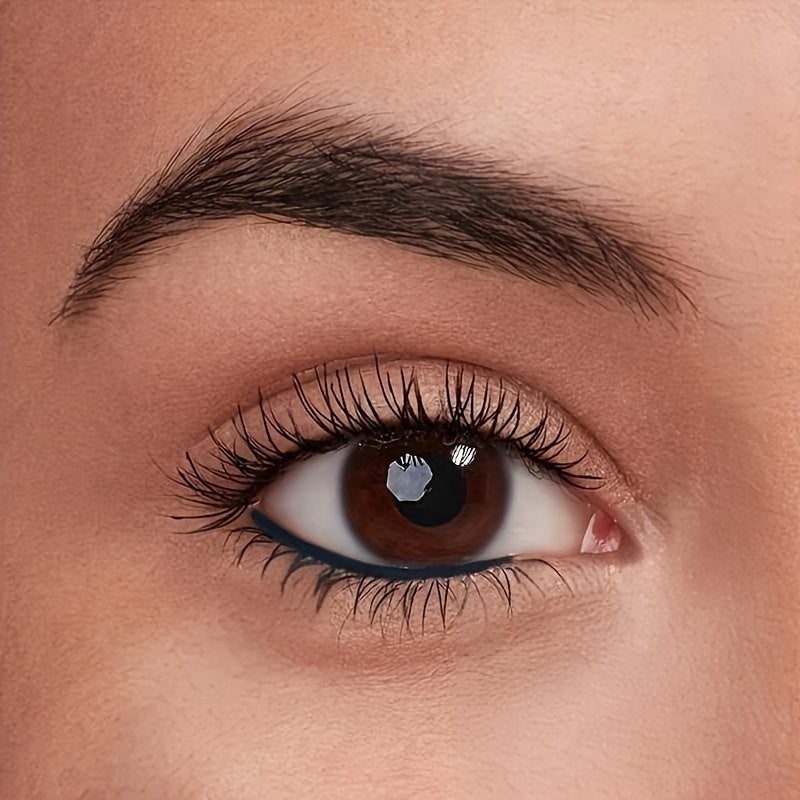 Lápices de delineador de ojos impermeables para mujer, pack de 5, maquillaje negro de larga duración