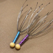 Qo'lga olinadigan Octopus massaj boshliqi chuqur dam olish va stressni kamaytirish uchun, batareyalar talab qilinmaydi.