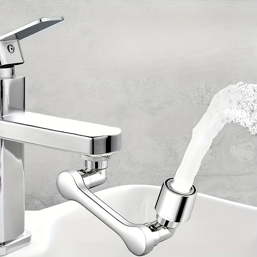 Universal Rotating Faucet Extender Splashproof Basin Wash Face Toothbrush Robotic Arm