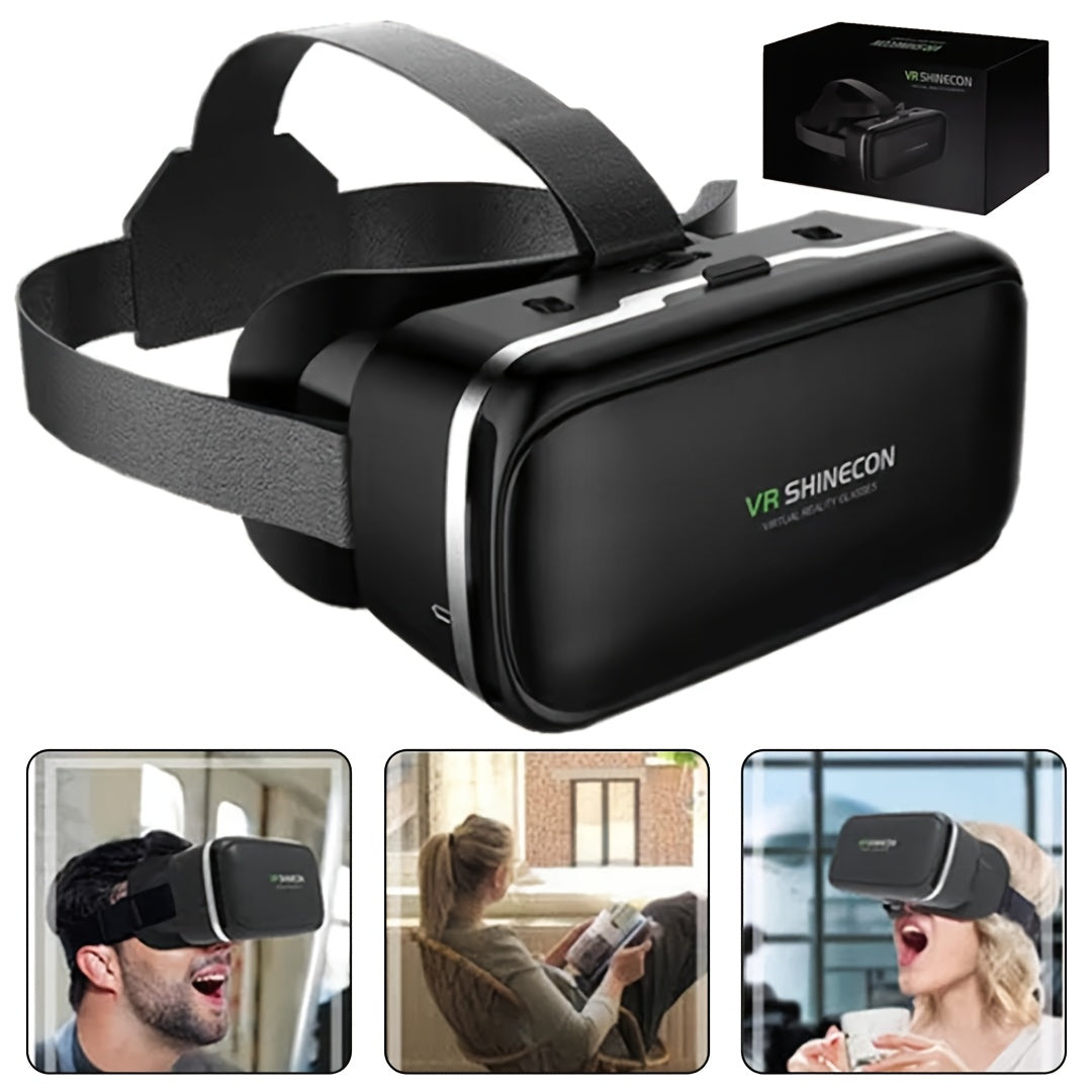 VR Headset for Smartphones 11.94-16.76cm Lightweight Adjustable Virtual Reality Glasses