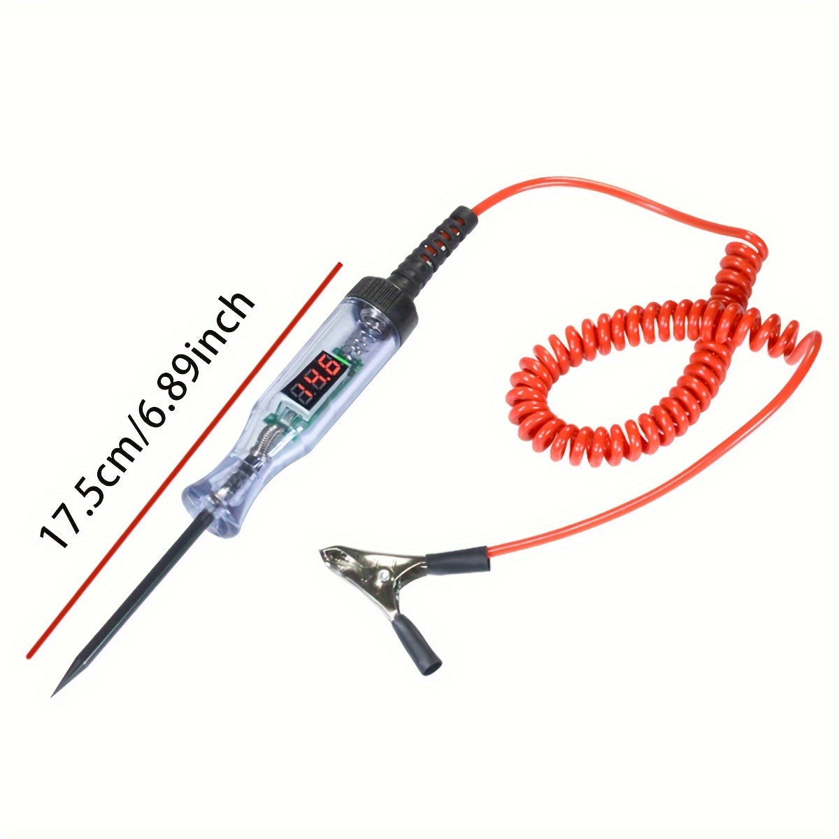 Yoqilg'i va Uzun Probel bilan Avtomobil Raqamli Sirkulyatsiya Testeri Pen