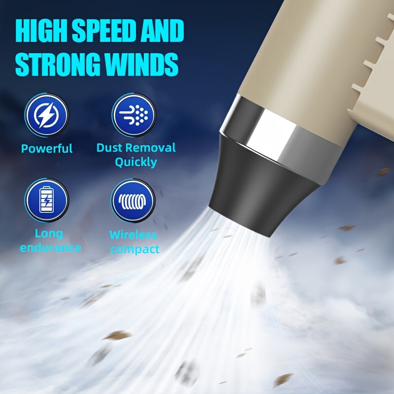 Portable Handheld Fan with High-Speed Brushless Motor and Strong Dust Removal
