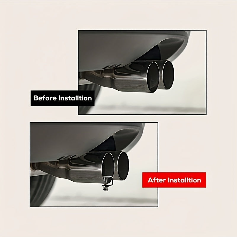 Universal Aluminum Alloy Turbo Whistle Exhaust Pipe Sound Amplifier Car Motorcycle