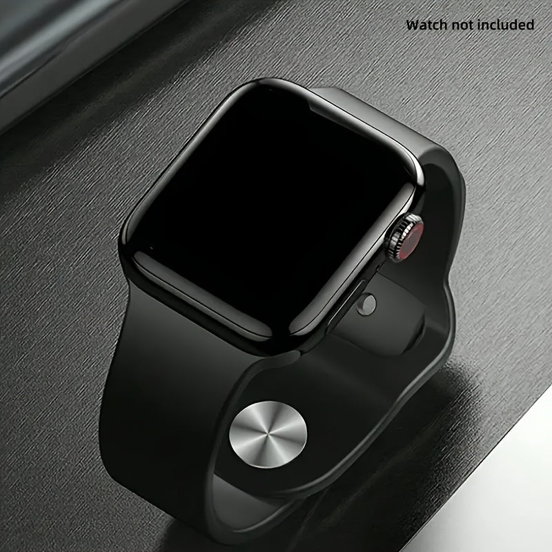 Apple Watch Screen Protector Set for Series SE 1-10 Full Coverage 9D Plastic Film Hardness 2H Fingerprint Resistant