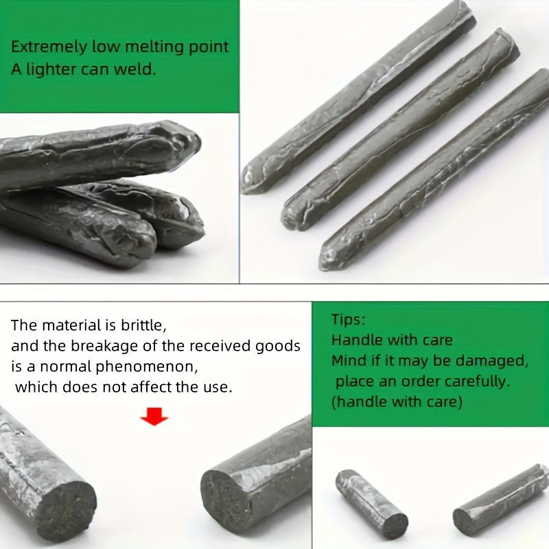 6Pcs Low Temp Soldering Kit for Jewelry and Craft Repairs Aluminum Welding Rods