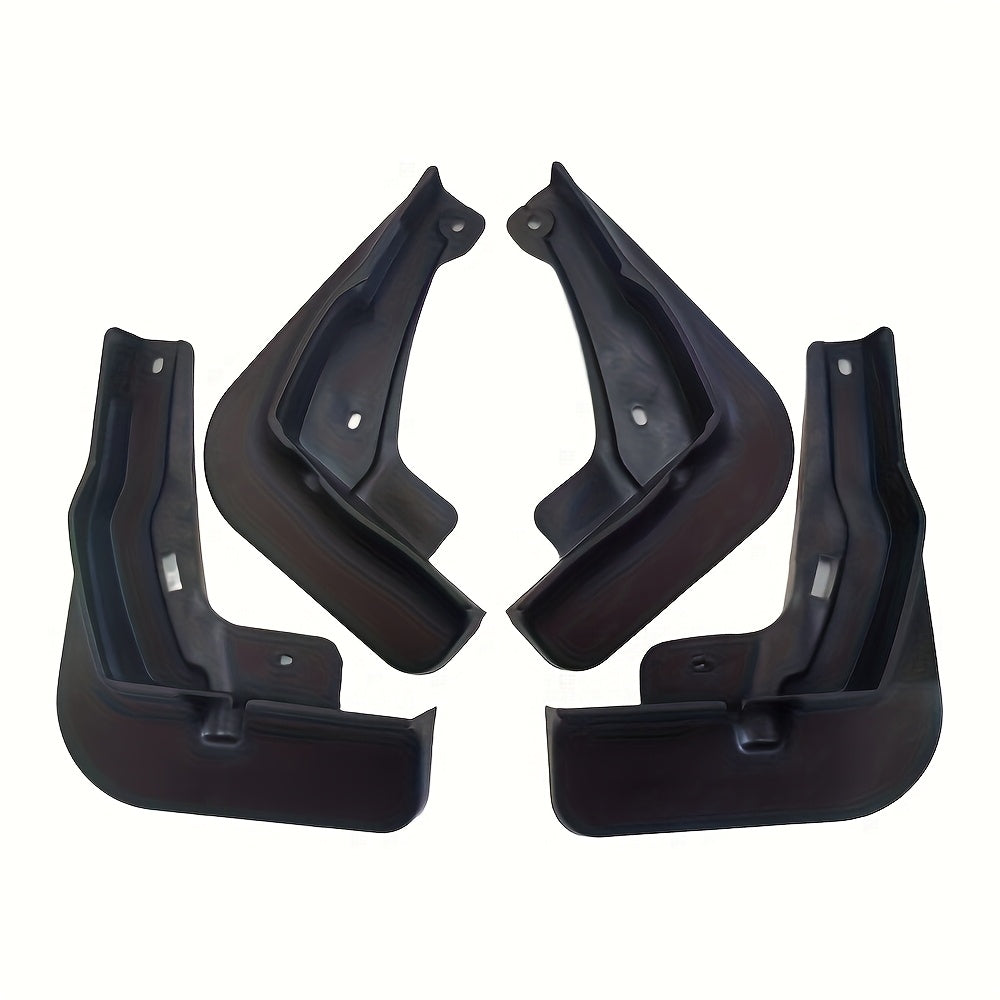 Guardabarros de coche de plástico de 4 piezas, delanteros y traseros, para sedán