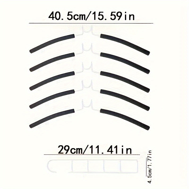 Multi-Tier Pants Hanger for Trousers and Sweaters Space-Saving Closet Organizer