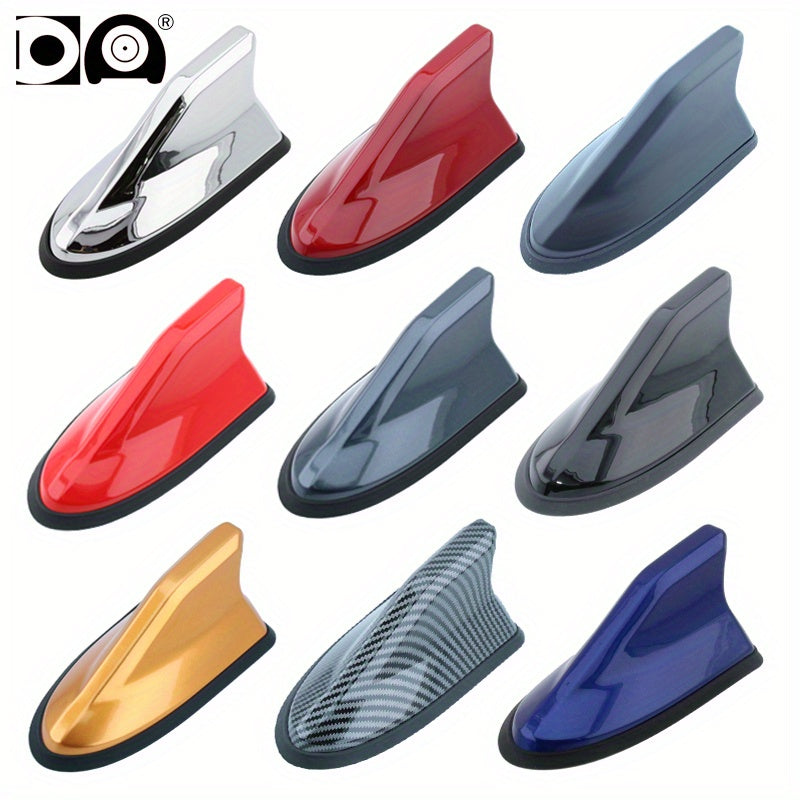 Universal Silicone Car Shark Fin Antenna 12 Colors Radio Signal Booster
