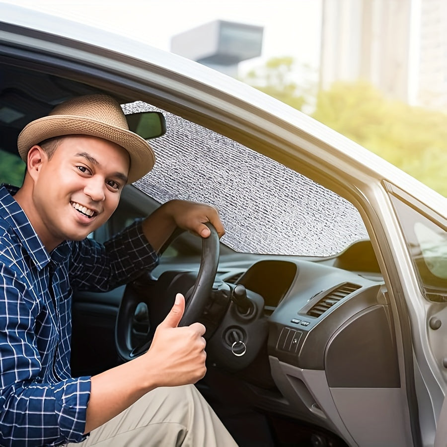 Reflective Aluminum Foil Bubble Insulation Sheet for Windows Doors Cars 2x1m