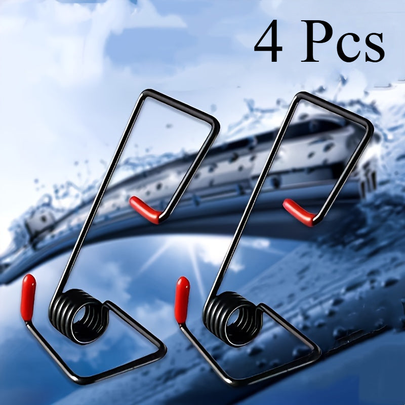Windshield Wiper Arm Assist Springs Set for All Cars Durable Rubber Enhancement