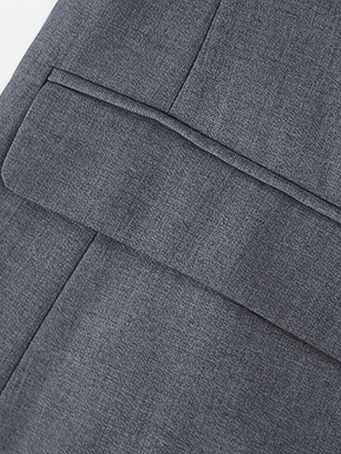 Мужской повседневный пиджак, легкий деловой, узкий крой, однотонный, из полиэстера, весна, осень