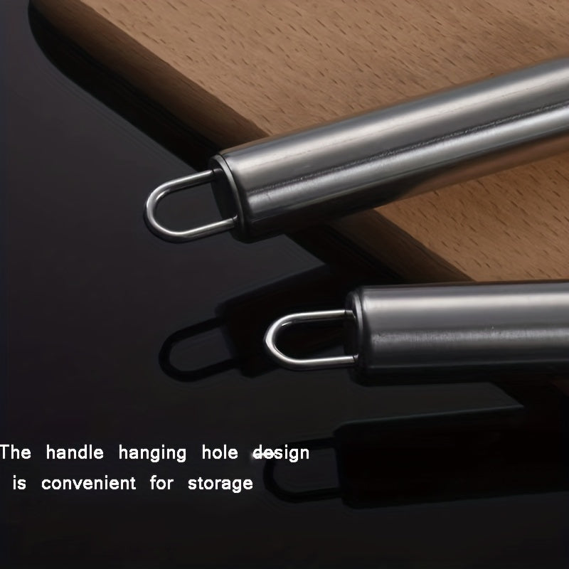 Batidor de masa danés de acero inoxidable para pan, pizza, pastel, galletas, herramienta de cocina