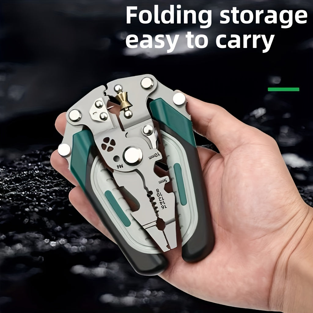 Elektr va quvurlar ishlarida ko'p maqsadli foydalanish uchun egiluvchan zanglamas po'lat simni qirqish pliers