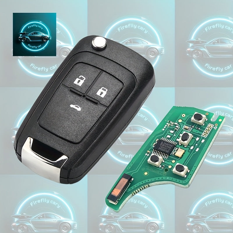 Remote Key Fob Replacement for Cars - Keyless Entry Remote Control Set