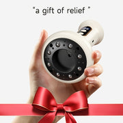 Herramienta de masaje recargable con 9 velocidades, succión de copa de vacío, carga USB, batería de 1200mAh para cuello, hombros y espalda