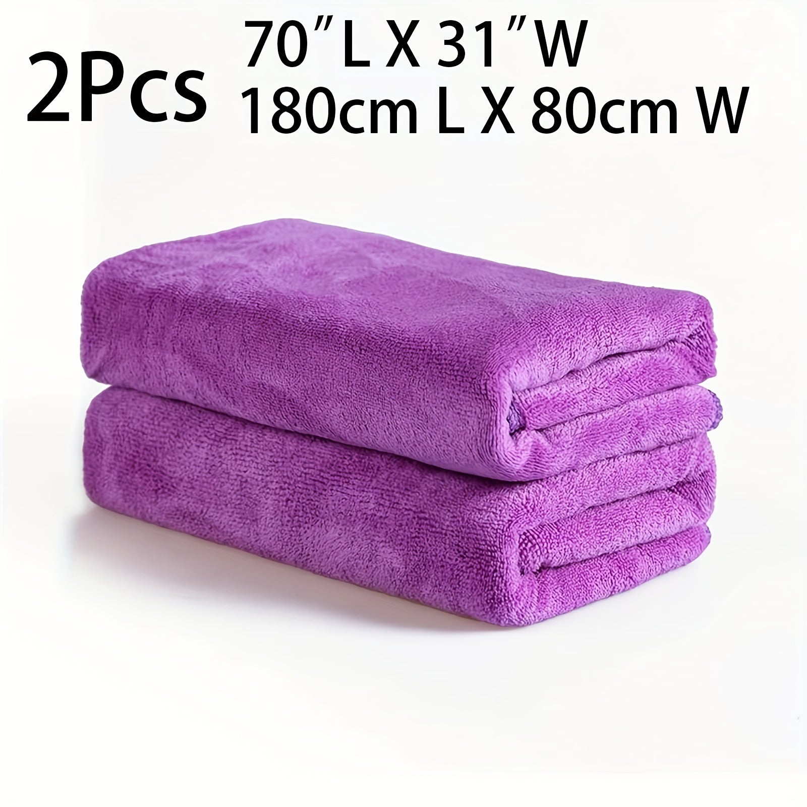 Microfiber Bath Towels 76x177cm Quick Dry Super Absorbent Fade-Resistant
