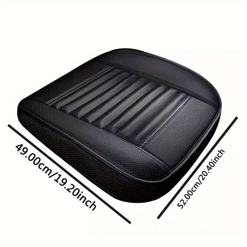 Universal Fit Breathable Faux Leather Car Seat Covers Moisture-Wicking Set