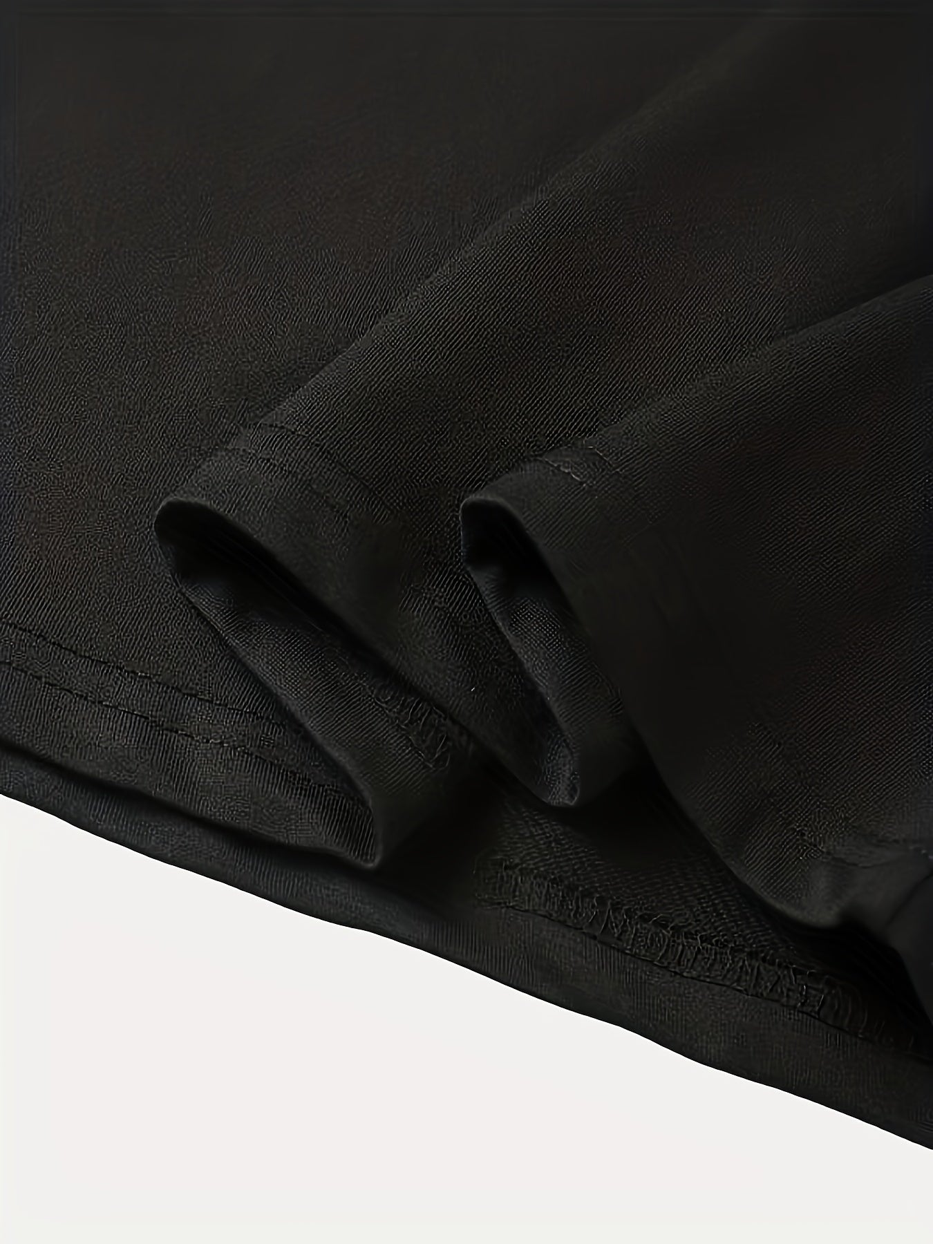 Conjunto de pijama de poliéster para hombre con camiseta de cuello redondo y manga corta con estampado de alfabetos y pantalones elásticos, ropa de dormir para todas las estaciones