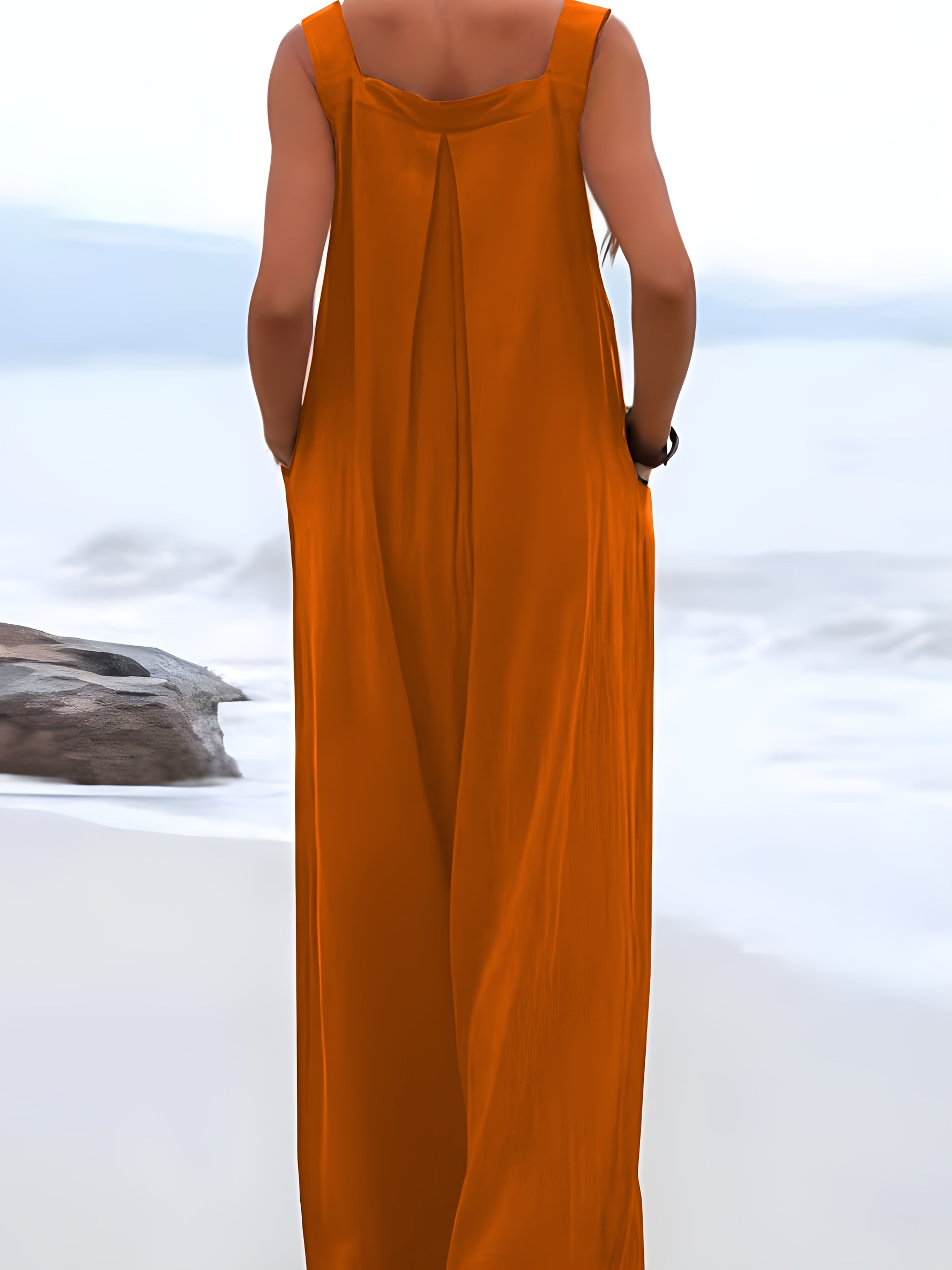 Yangi zamonaviy plussayz jumpsuit, tasodifiy kiyim uchun tugmachali belbog'lar bilan.