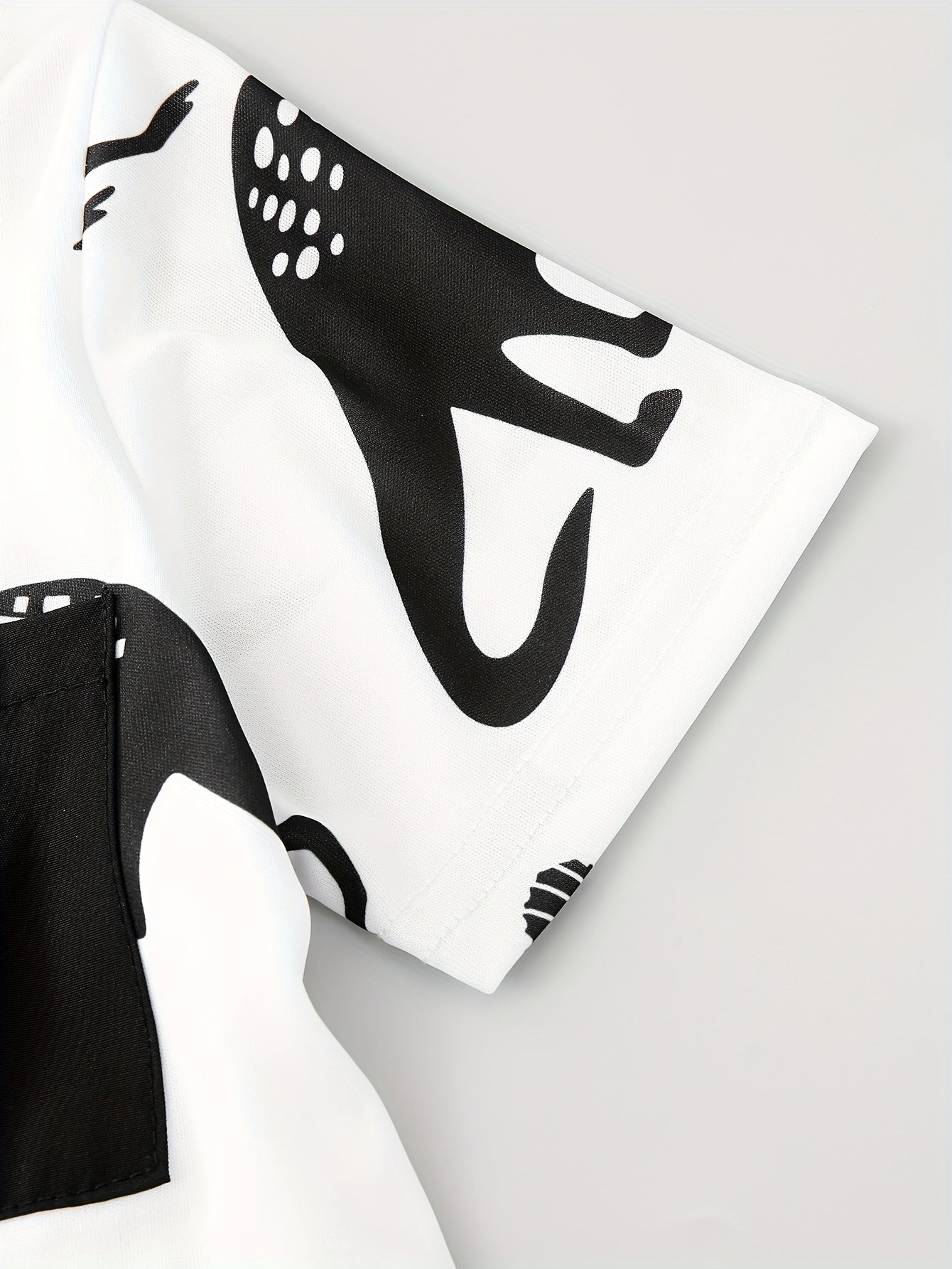 Kids Boys Summer Dinosaur 3-Piece Set Shirt Hat Shorts Casual Vacation Outdoor