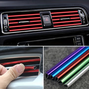 Universal Car Interior Air Conditioning Outlet Decorative Soft Strip