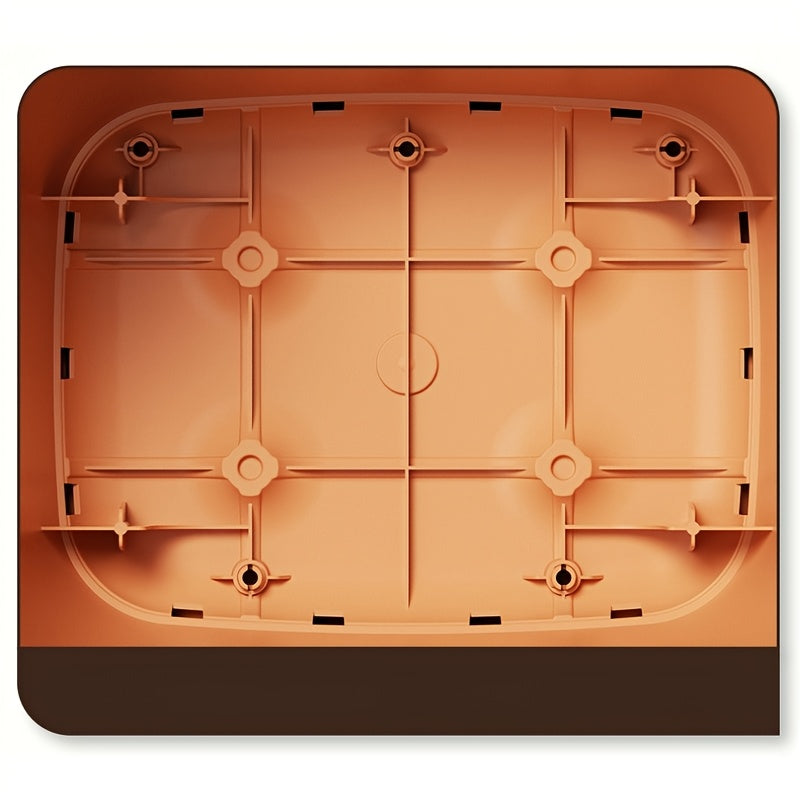 Portativ dumaloq plastik stul stullar orqa tayanch bilan - qalin va mustahkam, bu yog'och bo'lmagan stullar sizning yashash xonangizda qulay va elektrsiz o'tirish imkonini beradi.