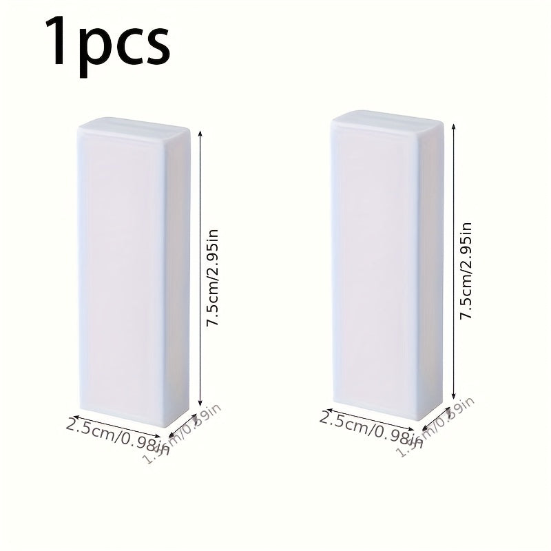 Unisex TPE Sneaker Cleaning Brush Portable Shoe Scrubber White