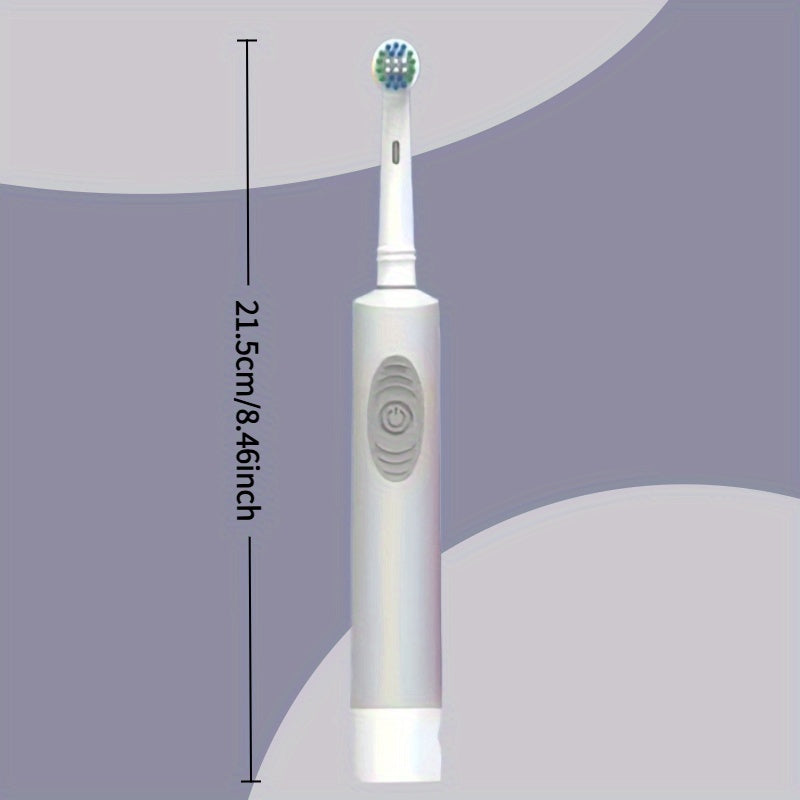 Kattalar uchun elektr tish cho'tkasi 60000 RPM Sariq Ko'k 2 ta almashtiriladigan boshlar