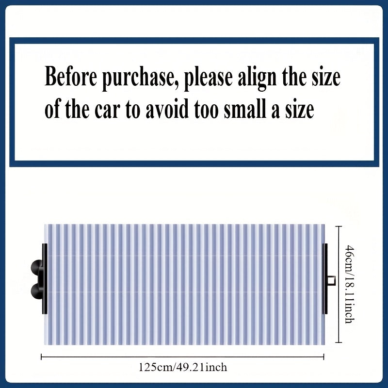 Foldable Car Sunshade UV Resistant Insulation Curtains for Windshield