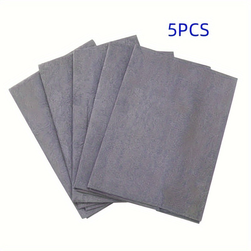Microfiber Cleaning Cloths Set of 5 20x25cm Streak-Free Glass Mirror Towels