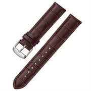 Genuine Leather Watch Bands 12mm 18mm 20mm 22mm Compatible with Smartwatches
