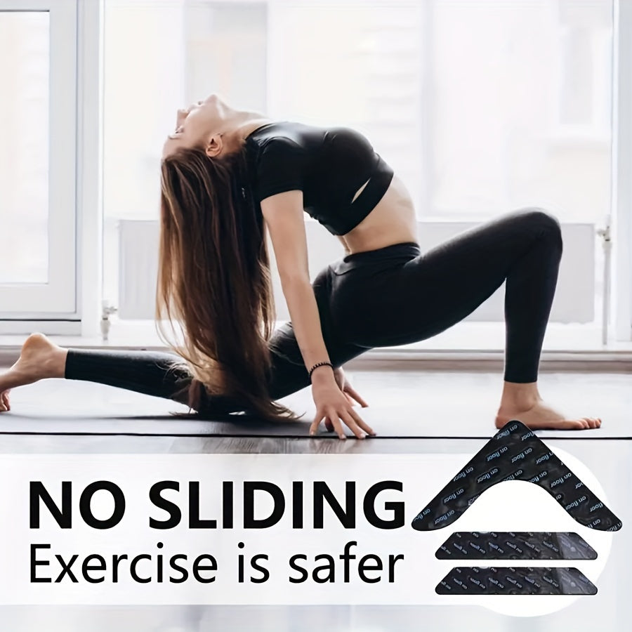 12-Pack Non-Slip Washable Carpet Grippers for Rugs and Mats