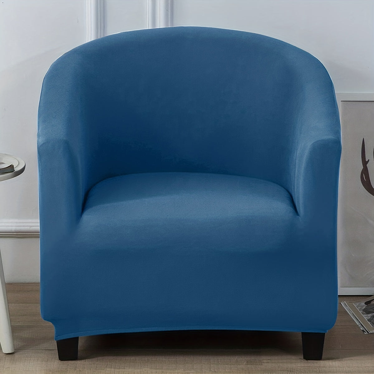 Waterproof Modern Sofa Cover with Elastic Band Solid Color One Piece