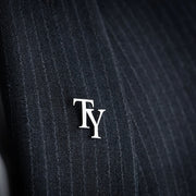 Usmonli Ikki Harfli Yaka Pin, Maxsus Boshlang'ichlar bilan, Nikel Qoplamali Monogram Brosh, Erkaklar Kostyumi uchun, Minimalistik Zargarlik Aksessuar
