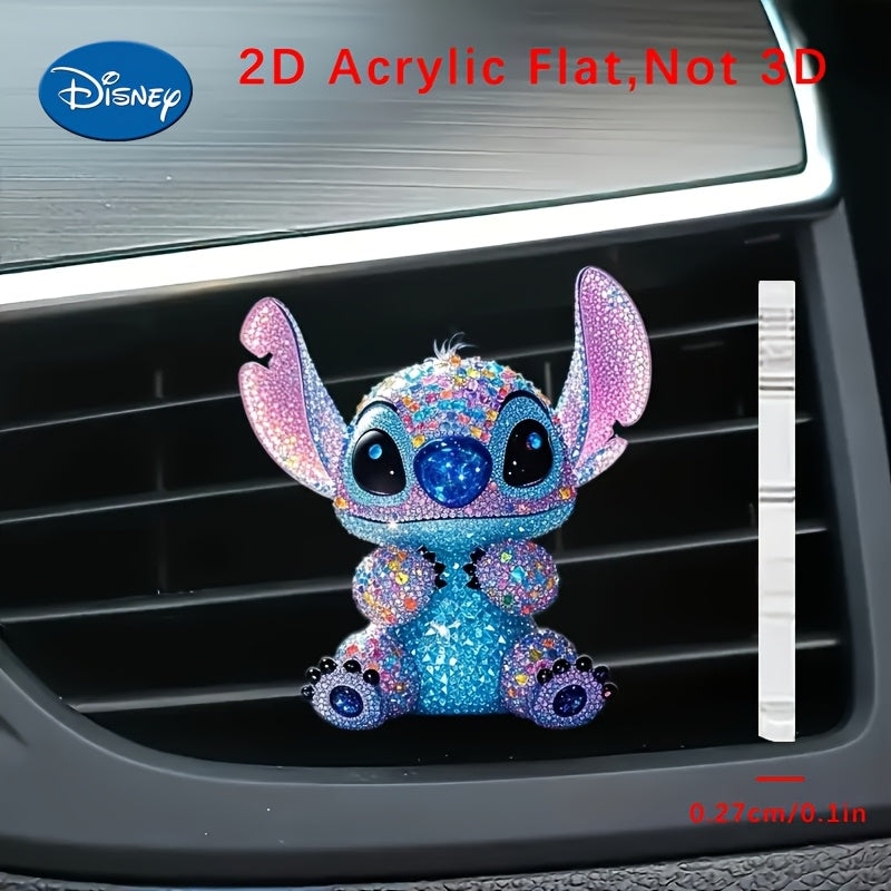 Bolalar uchun chiroyli 2D tekis tikuvli avtomobil havo tozalagichi, rang-barang chiroqlar va quloqlari bilan