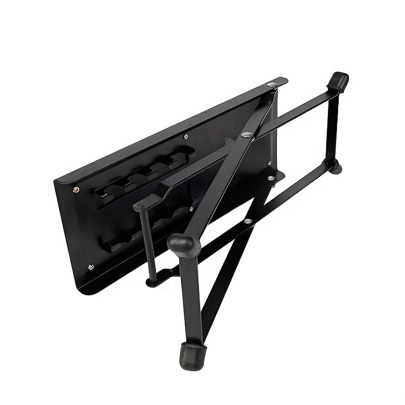 Adjustable Iron Guitar Foot Pedal for Acoustic and Classical Guitars Foldable Portable Non-Slip