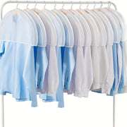 Set of 10 Transparent Garment Storage Bags for Suits Shirts Dresses Coats