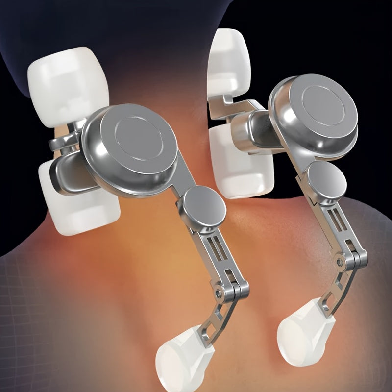 6D Kneading Neck and Shoulder Massager with 6 Nodes, USB Rechargeable Deep Tissue Therapy