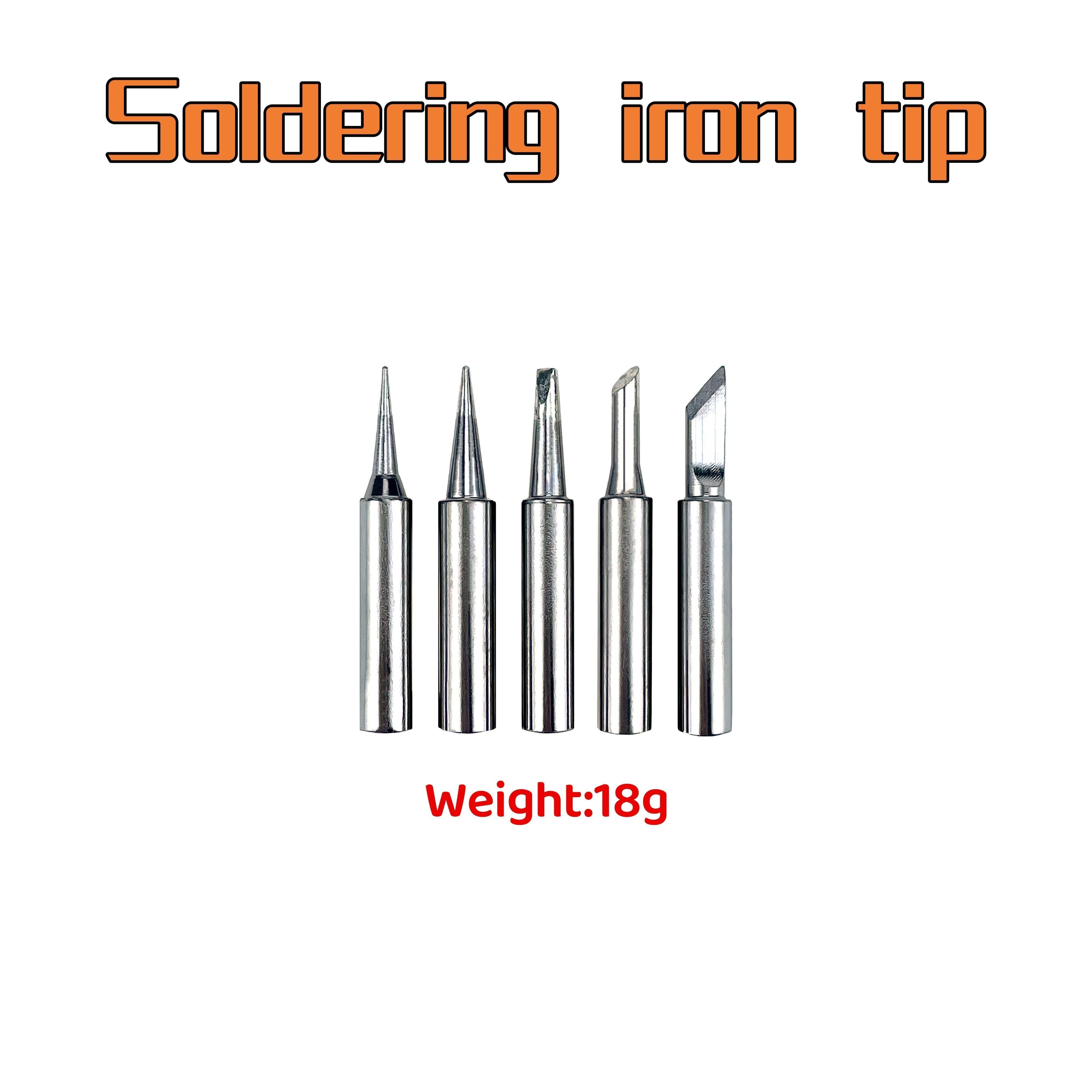 9-Piece Adjustable Temperature Electric Soldering Iron Set for Household Repairs and DIY